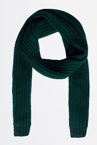 Green Print Scarf, , image 1